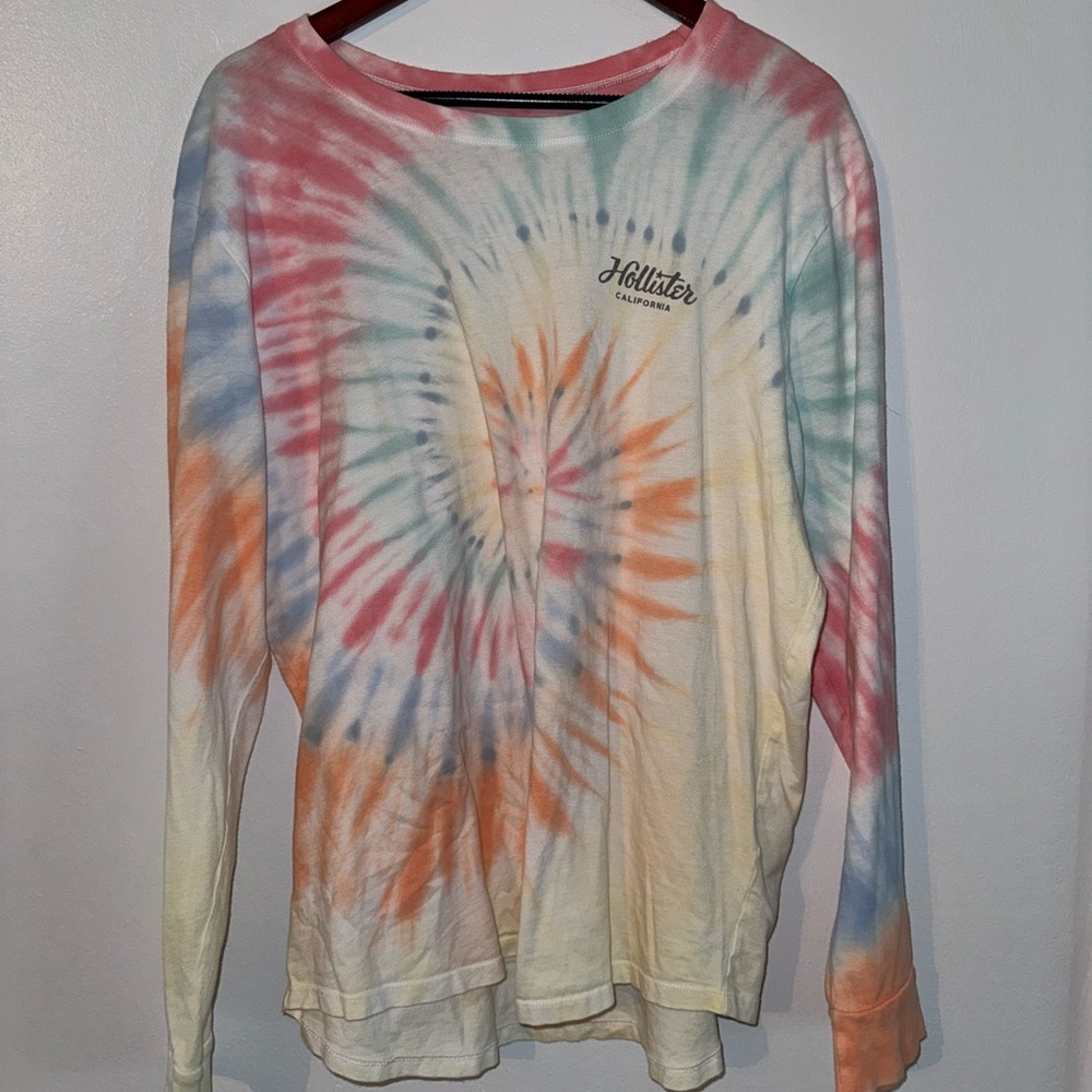 Tie dye Hollister Long sleeve